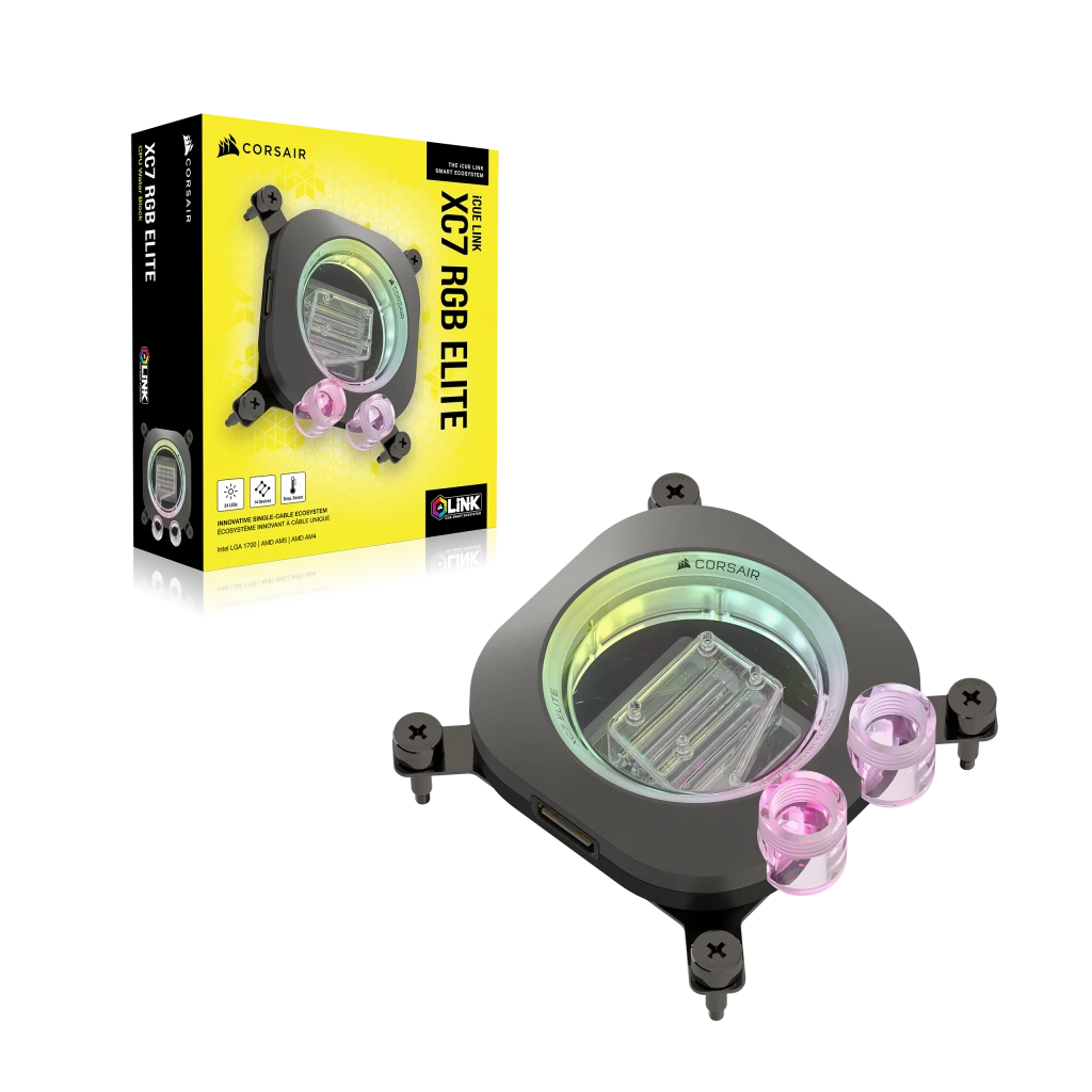 iCUE LINK XC7 RGB ELITE CPU Water block | CORSAIR